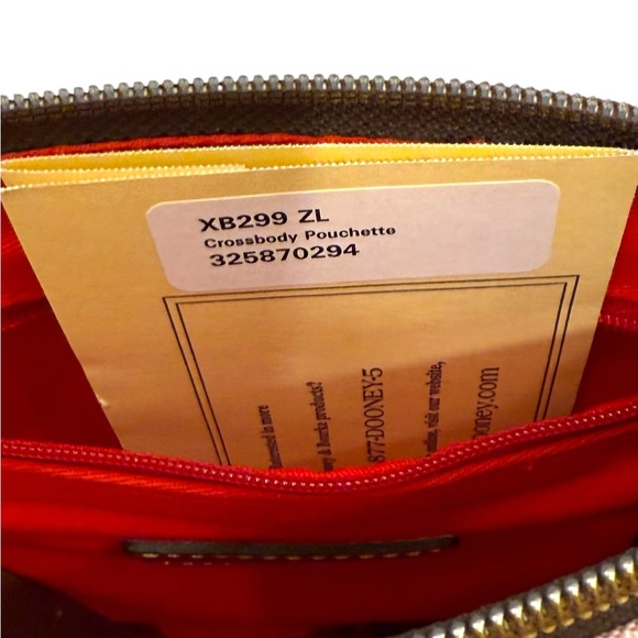 Dooney & Bourke Pink Crossbody Pouchette Bag - Picture 12 of 15